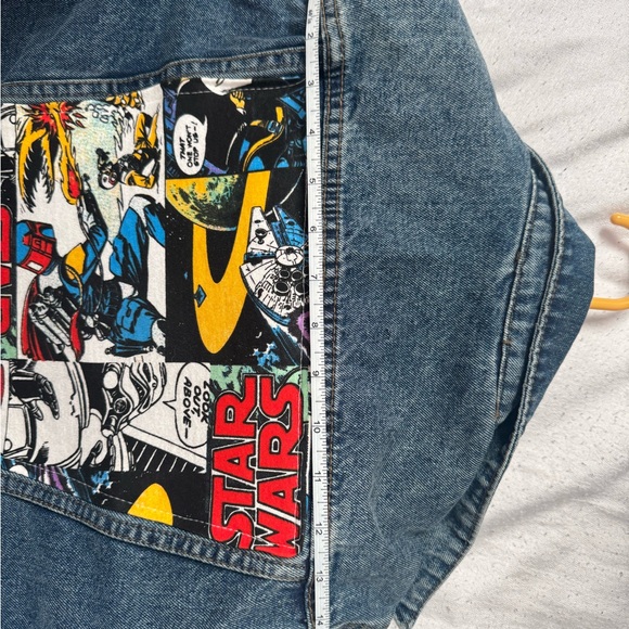 Star Wars Denim Jacket- custom vintage character print design. - Picture 5 of 6